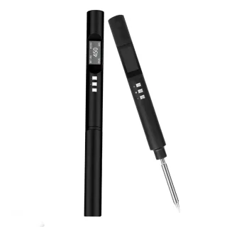 Drillpro PTS200 V2 100W Electric Soldering Iron Portable Quick Warm-Up Tin Melting Open Source Supports PD3.0 Firmware U