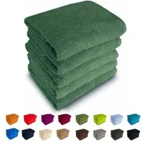 MatratzenL.A.B® Handtücher Rimini 500 g/m² Blauer Schwan®, 50x100 cm,Handtuch,100% Baumwolle,Frottee Frottier,23 Farben