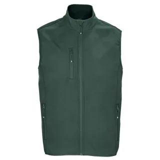 SOLS Herren Falcon Softshell Recycled Body Warmer (Waldgrün)