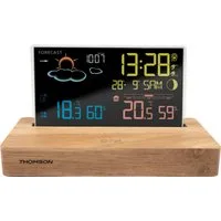 Thomson Thomson Wetterstation CT610 [black/wood] Wetterstation