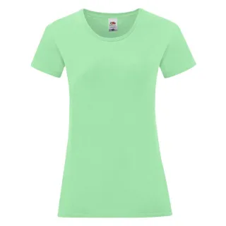 Fruit of the Loom - "Iconic" T-Shirt für Damen (Minzgrün)