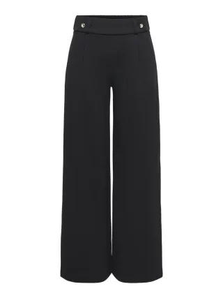 JDY - Marlene-Hose mit weitem Bein schwarz - Gr. - 32