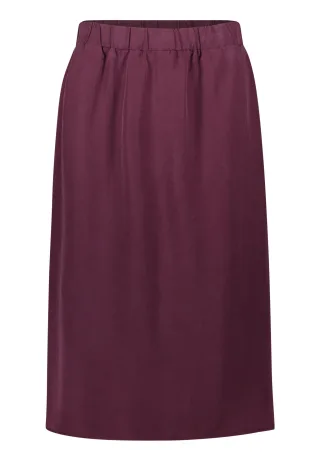 CARTOON - A-Linien-Rock dark aubergine - Gr. - 36
