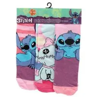 Lilo & Stitch Socken 3er-Pack Kindersocken atmungsaktiv & elastisch (3-Paar)