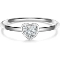 Glanzstücke München Silberring GSM2232 (1-tlg), aus Sterling Silber