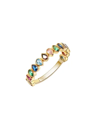 Fascination by Ellen K. Ring 375/- Gelbgold Zirkonia