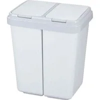 ALPFA Mülleimer Alpfa 800776 Mülleimer 25 l Kunststoff (L x B x H) 36 x 45 x 47 cm fa