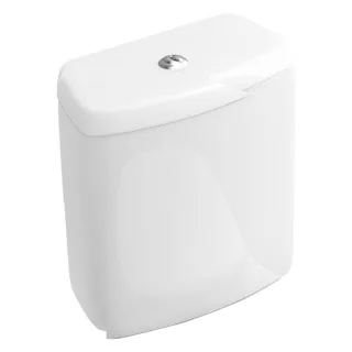 Villeroy & Boch O.Novo Spülkasten 779611R1 weiss c-plus, Innengarnitur verchromt