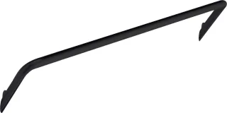Neuesbad Serie 600 Wandmontage Handtuchhalter 615MM, Schwarz NB1DEADIN6211