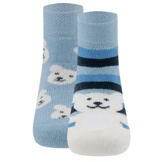 Ewers Strümpfe GmbH - Socken mehrfarbig - Gr. - 17.5