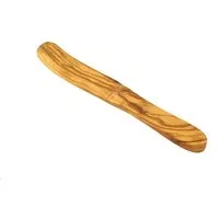 Olivenholz-erleben Buttermesser aus einem Stück echtem Olivenholz (1 Stück), Schonend zu Porzellan, Glas & Beschichtungen
