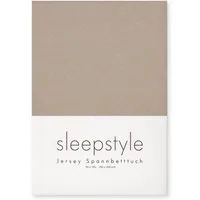 Sleepstyle Spannbettlaken SleepStyle, Jersey, Gummizug: rundum, (1 Stück), 100% Baumwolle