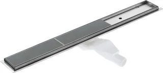 Neuesbad Umkehrbar Duschrinne Rost für Fliesen / FULL, Länge 90CM Siphon H65 NB1DEKOS009D1