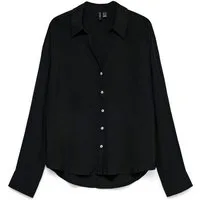 Vero Moda Langarmbluse VMAURA LS SHIRT WVN NOOS Viskose, regular fit