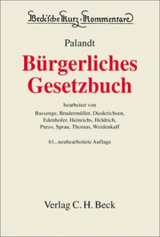 Bürgerliches Gesetzbuch
