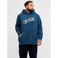 Jack & Jones PlusSize Kapuzensweatshirt JCOFUSION BRANDING SWEAT HOOD PLS
