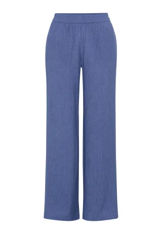 Olsen - Trousers Casual Long indigo - Gr. - 42