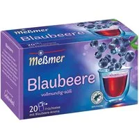 Meßmer Tee Blaubeere, Früchtetee mit Blaubeere-Aroma