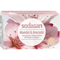 Sodasan Feste Duschseife Cream - Mandel Seife 100g