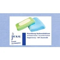 DUKAL Kissenbezüge Nackenstützkissen, aus hochwertigem DOPPEL-Jersey, (1 Stück), 30x50 - 35x50 cm, 100% Baumwolle, mit Spannumrandung, Made in Germany