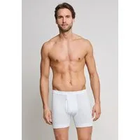 Schiesser Boxershorts Essentials Softbund, Doppelripp-Qualität, Baumwolle, mit Eingriff