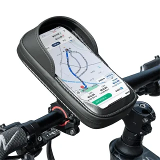 ROCKBROS B17-7 6.2'' Portable Touch Screen Phone Holder Bicycle Bag 360° Adjustable Waterproof Bike Front Frame Bag