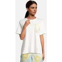 salzhaut T-Shirt LIBERAAL Damen Oversized salzhaut T-Shirt – bequeme Qualität und nordisch klares Design für ein