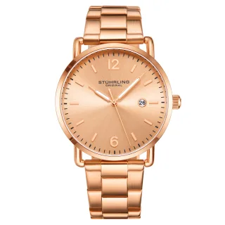 Rose Gold Oslo Quarz 38mm