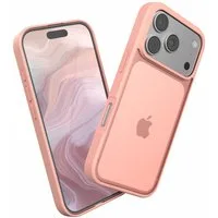 EAZY CASE Handyhülle Outdoor Case für Apple iPhone 17 Pro 6,3 Zoll, Schutzhülle Outdoor Case robust stoßfest Back Cover helles Pink