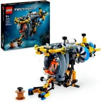 LEGO® Tiefseeforscher U-Boot (42201), LEGO Technic Konstruktionsspielsteine, (413 St), Made in Europe