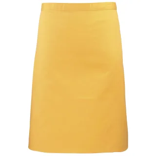 Premier Ladies/Womens Mid-Length Apron (2er-Pack) (Sonnenblume)