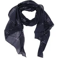 MIRROSI Modeschal Asymmetrischer Schal, Made in Italy 20% Seide 80% Baumwolle, (ca. 170x77cm, Leicht und bequem, Paisley Prints), Damen Halstuch Stola ideal für Frühling, Sommer und Herbst