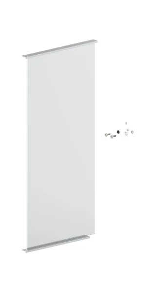 Keuco S-Tür Match 128x1 Ersatzteil SPS 90101 90101170038 li. 324x700mm silb.-elox., 90101170038 90101170038
