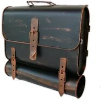Briefkasten-Versandshop Wandbriefkasten Briefkasten Unikat Antik-Look Schulranzen - Design Schultasche mit Zei