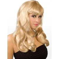 Boland Kostüm-Perücke Lange Haare blond - Kostüm Perücke für Fasching