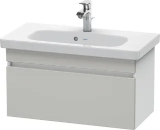 Duravit DuraStyle Waschtischunterbau wandhängend Betongrau & Weiß Matt 730x368x398 mm - DS639900718 DS639900718