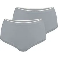 sloggi Panty 2er Pack GO Sense (Spar-Set, 2-St) High Waist Panty - Nahtlos - High Waist Panty im modernen Design
