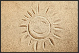 Fussmatte Sonne 4864 | Größe: 60 cm x 45 cm