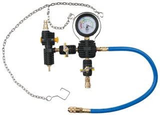 KS Tools Kühlsystem-Vakuum-Fülleinheit, Manometer bis 76cm - 150.1960