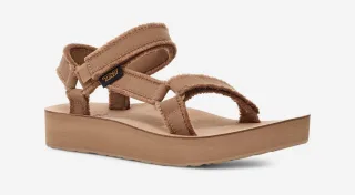 Teva Midform Universal Canvas Damen Sandalen In Beige