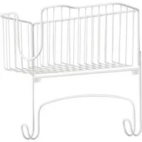 mDesign Badaccessoire-Set mDesign Bügelbretthalterung Aufbewahrung Korb Organizer Wandmontage