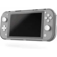 Hama Konsolen-Tasche Hard-Case Schutz-Hülle Tasche Grau, Anti-Kratz, besserer Griff, Grip-Cover für Nintendo Switch Lite