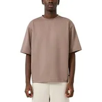 QS Kurzarmshirt mit kleiner Logo-Stickerei