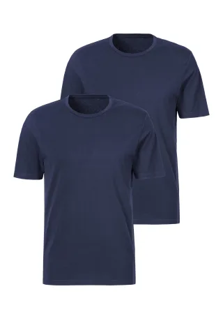 s.Oliver LM s.Oliv Shirt rund 2x 2x navy - Gr. - S