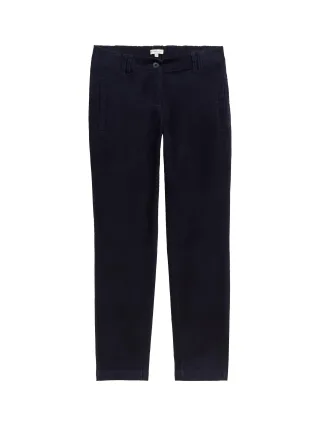 Tom Tailor - Tapered Relaxed Cord Hose sky captain blue - Gr. - 40/28