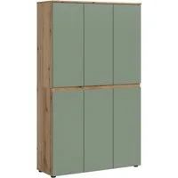 Home affaire Mehrzweckschrank CIPELA (1-St) BxH:105x175 cm, viel Stauraum, variable Einlegeböden, Kleiderstange