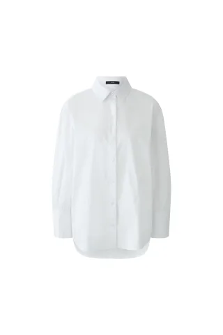 Oui - Hemdbluse optic white - Gr. - 38