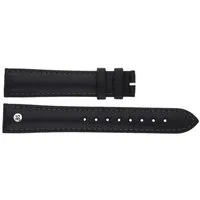 BRUNO SÖHNLE Uhrenarmband Bruno Söhnle Uhrenarmband 73-71135-818 Leder schwarz 18 mm