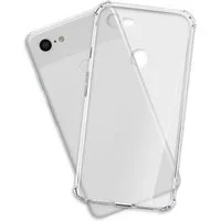 mtb more energy Smartphone-Hülle Clear Armor Case für Google Pixel 3 XL, Transparente TPU Schutzhülle Case Backcover mit Anti-Shock Verstärkung