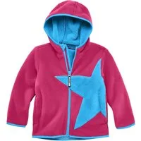 JAKO-O Kapuzenfleecejacke JAKO-O Kuschel Fleecejacke Kinder Jungen Mädchen Stern